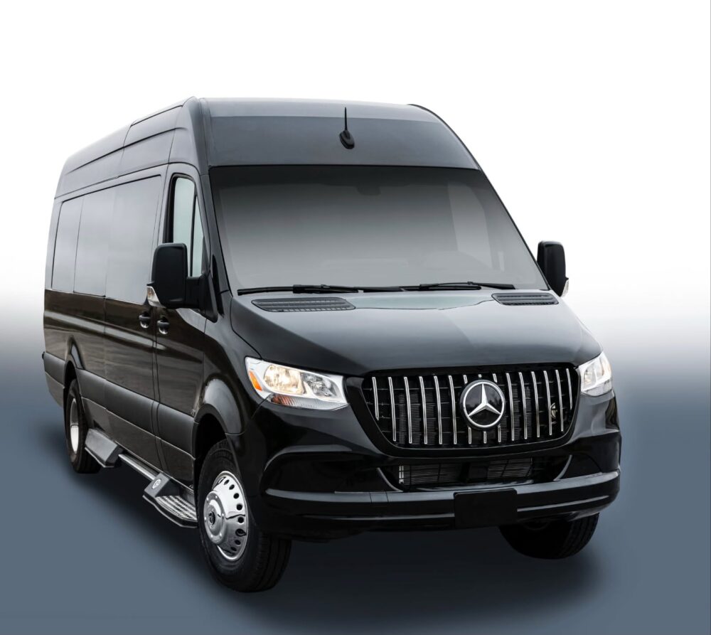 Mercedes-Benz Sprinter limo bus by Regal Limousine